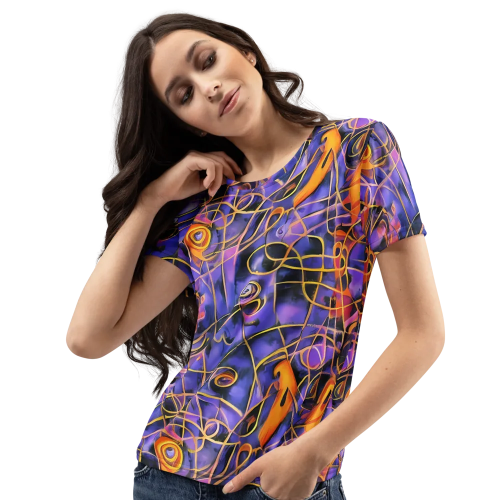 Bailly's Twist on Women's Crew Neck T-Shirt — Left Front
