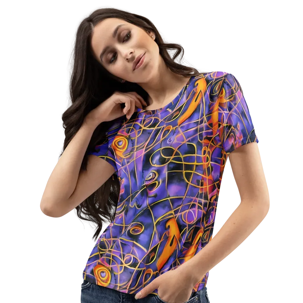 Bailly's Twist on Women's Crew Neck T-Shirt — Left Front