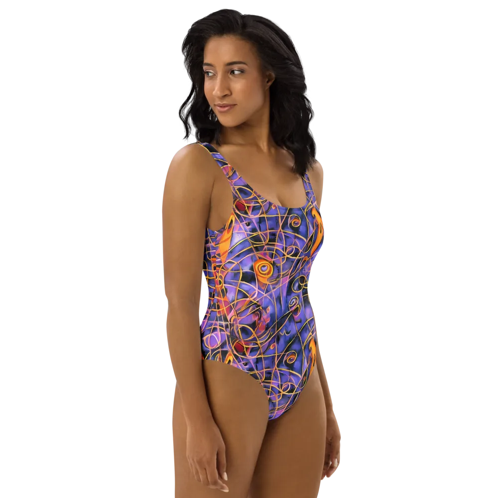 Bailly's Twist on One-Piece Swimsuit — Right
