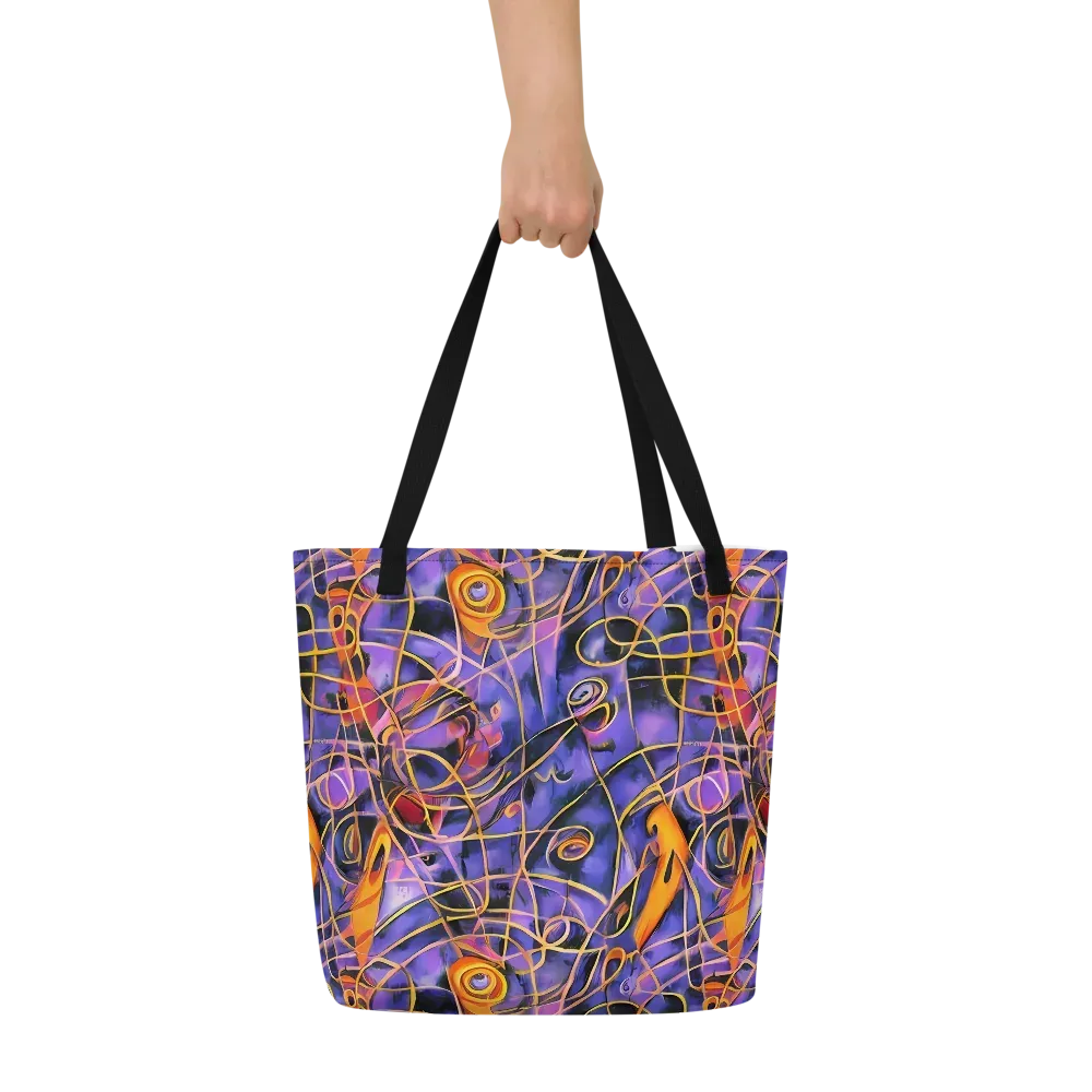 Bailly's Twist on Large Tote Bag W/ Pocket — Front