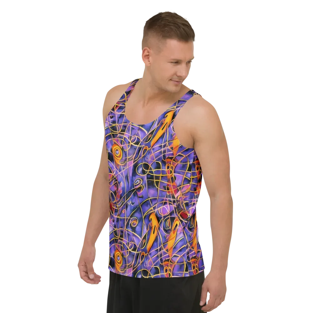 Bailly's Twist on Men's Tank Top — Left Front