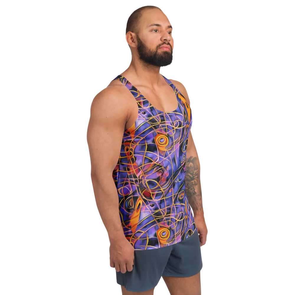 Bailly's Twist on Men's Tank Top — Right Front