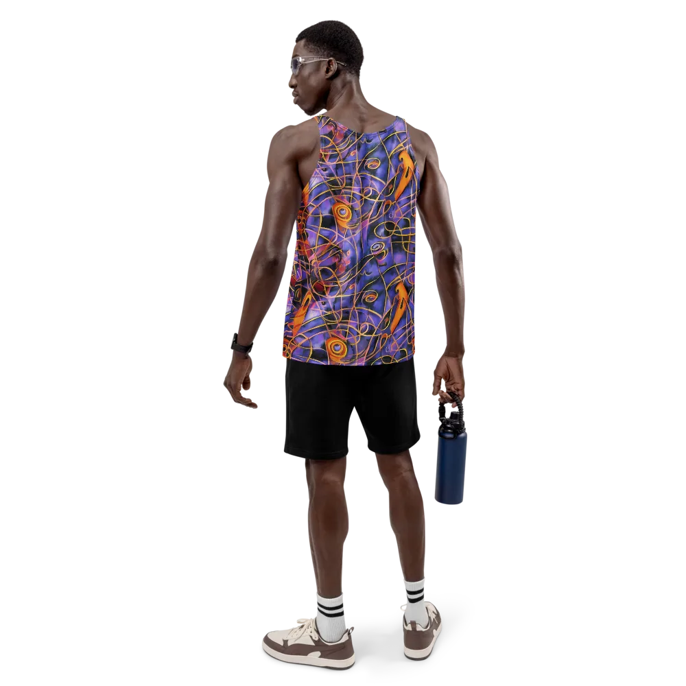 Bailly's Twist on Men's Tank Top — Back