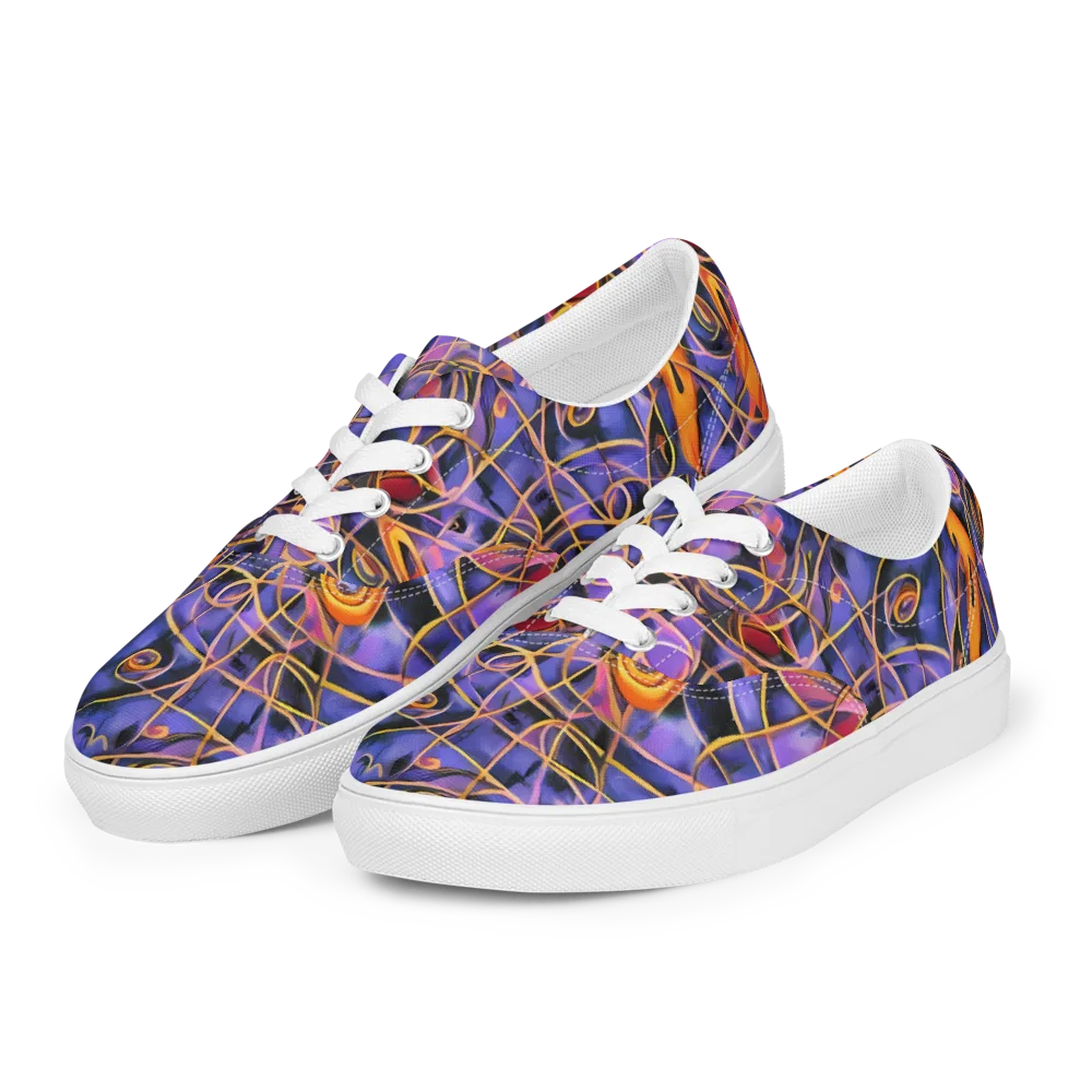 Bailly's Twist on Men's Lace-Up Canvas Shoes — Left Front