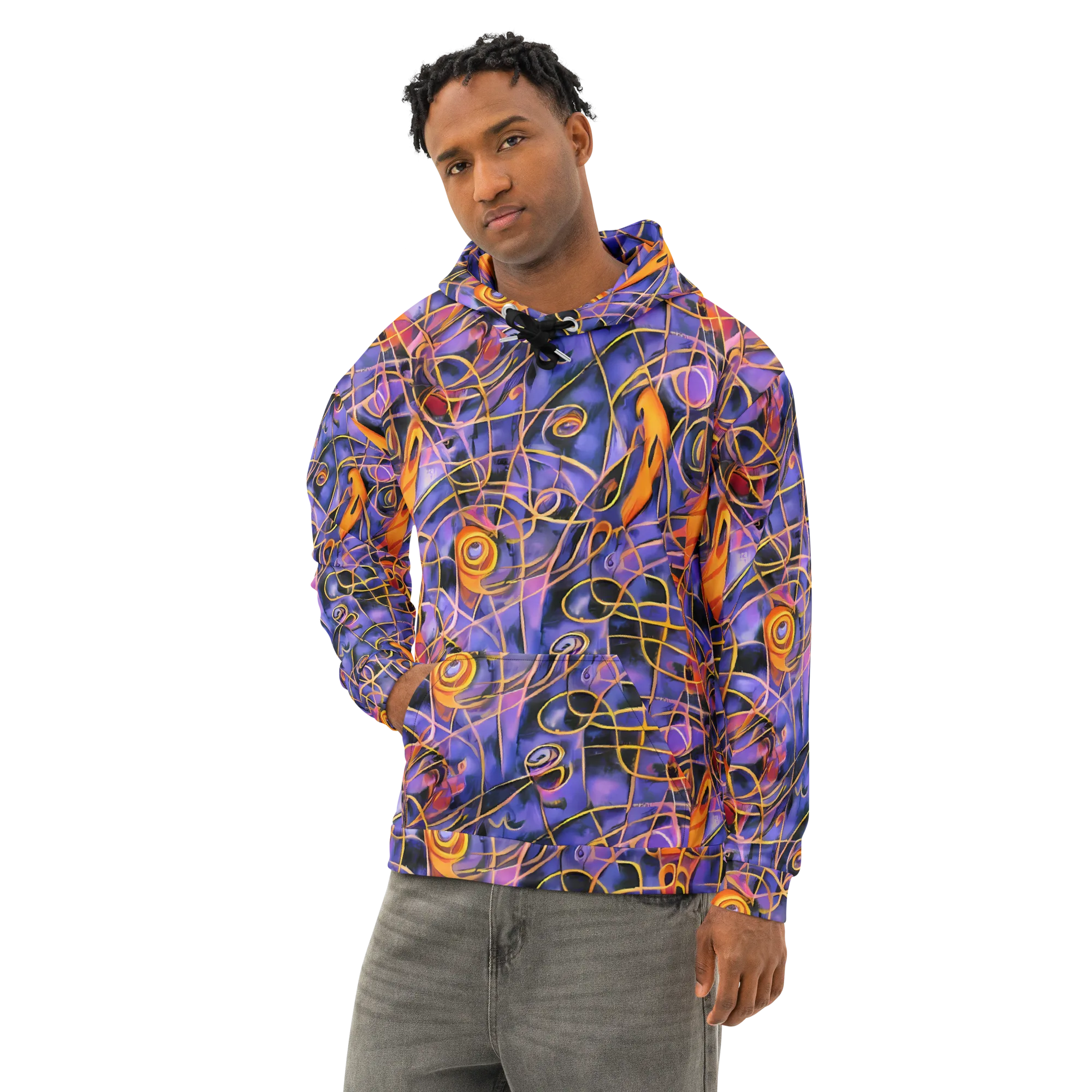 Bailly's Twist on Cotton Hoodie — Left Front