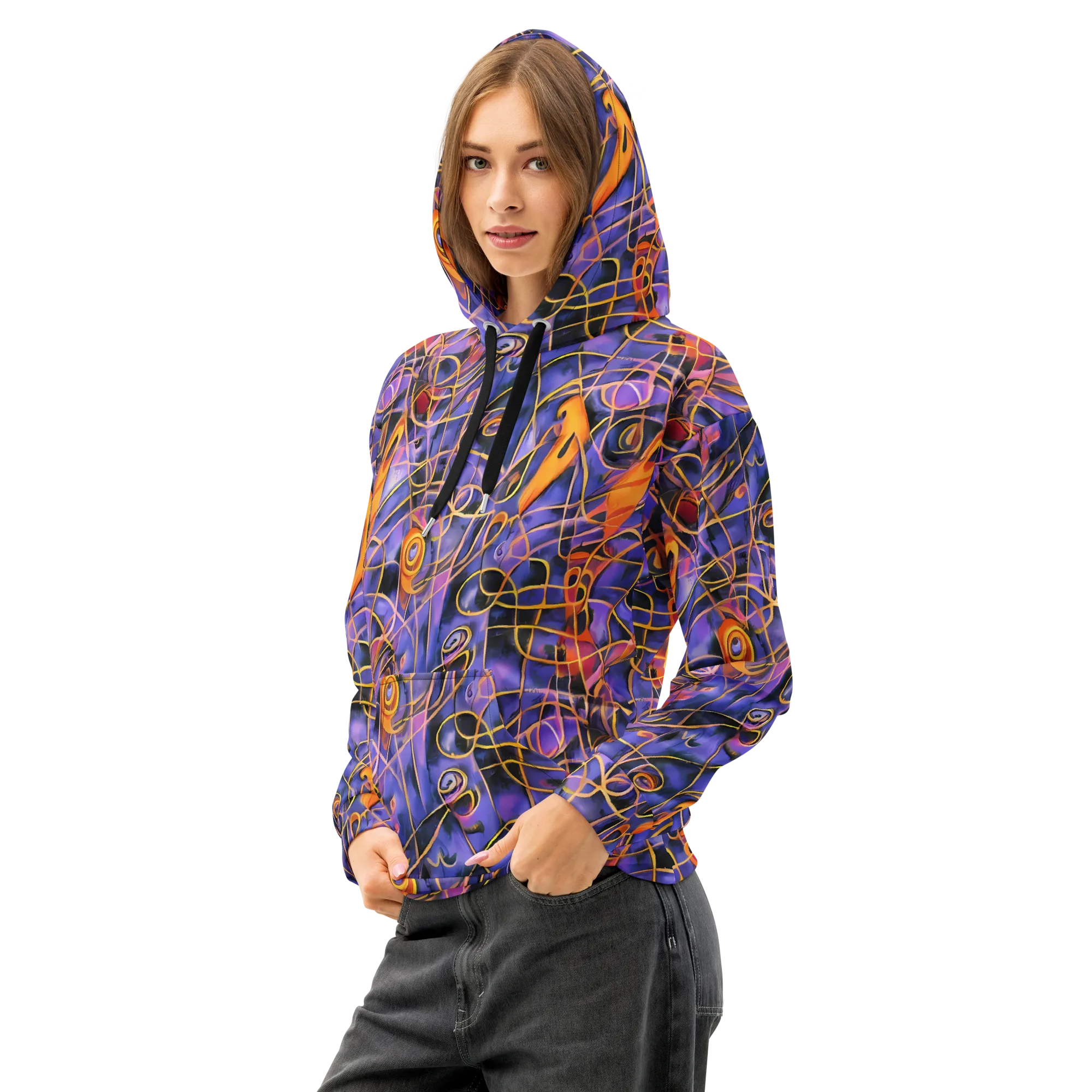 Bailly's Twist on Cotton Hoodie — Left Front