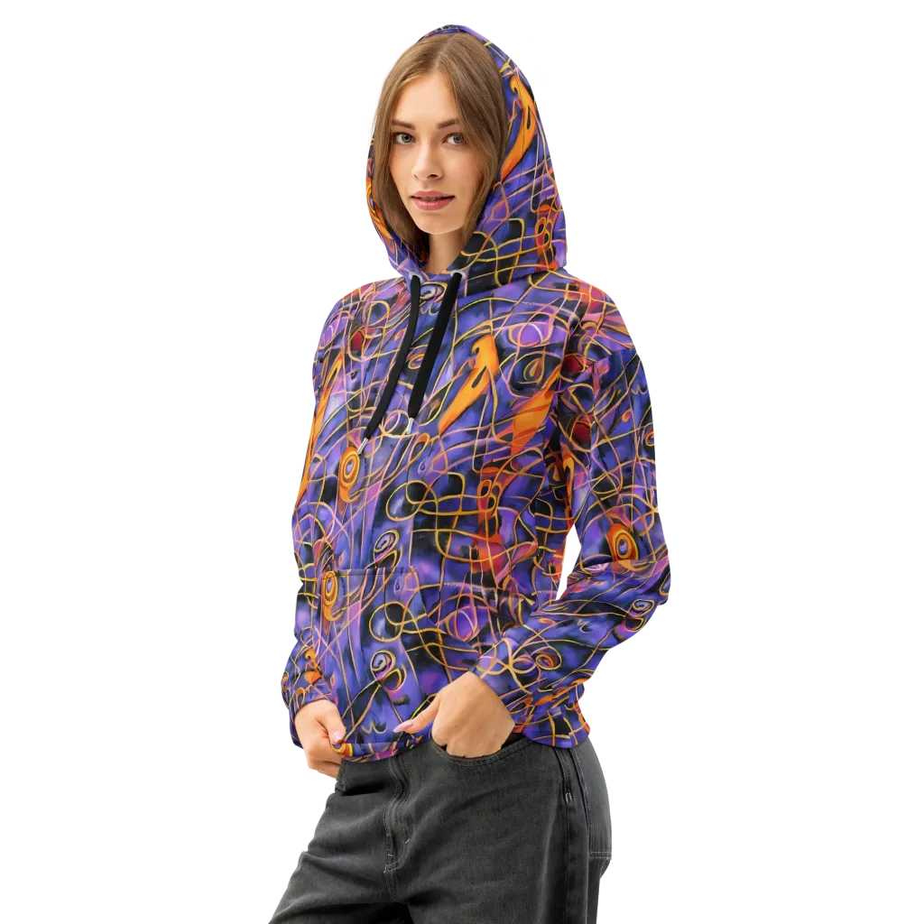 Bailly's Twist on Cotton Hoodie — Left Front