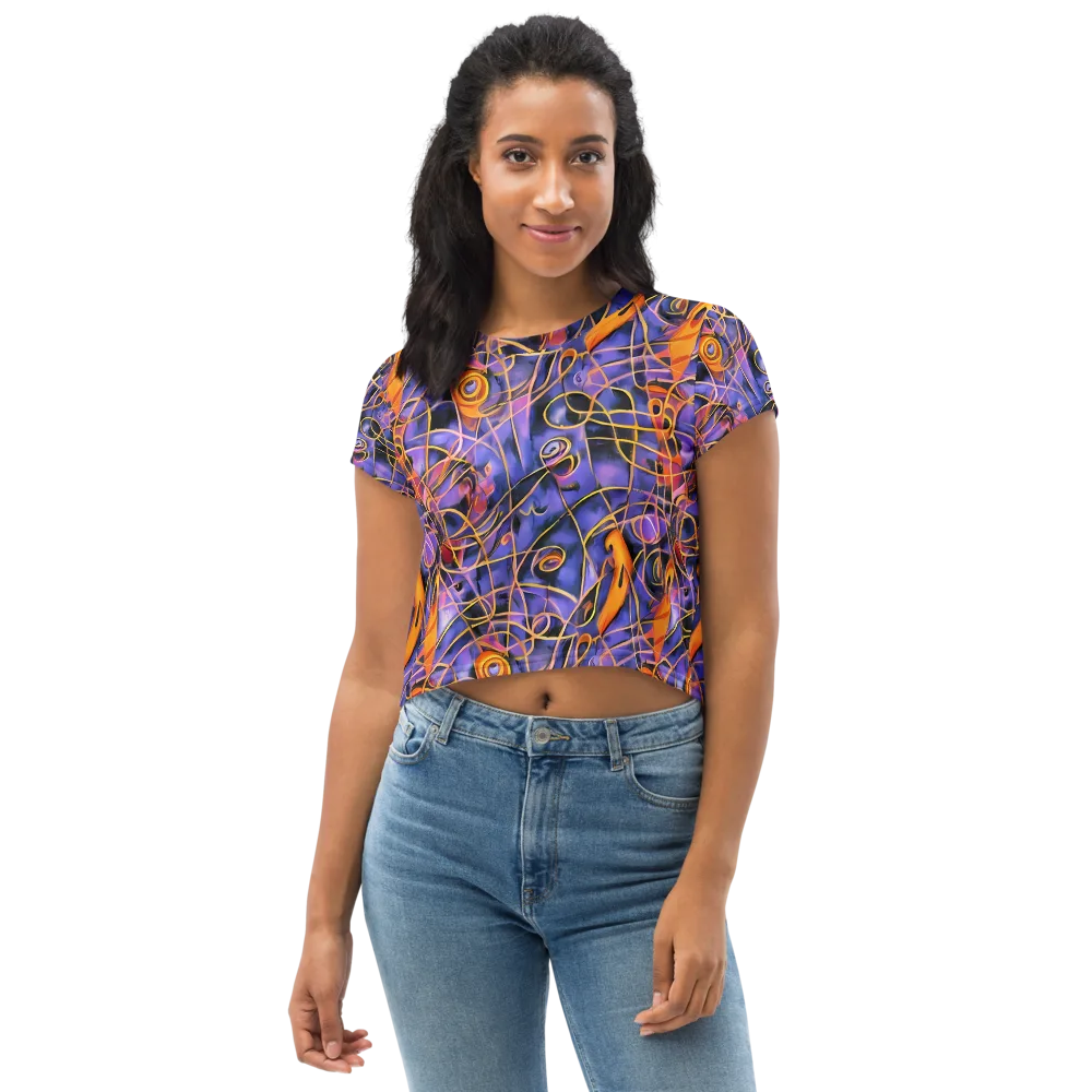 Bailly's Twist on Crop Tee — Front