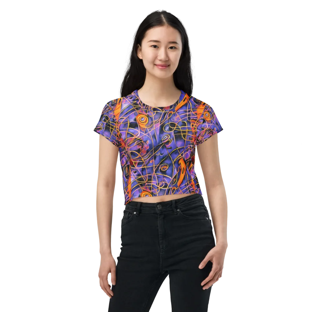Bailly's Twist on Crop Tee — Front