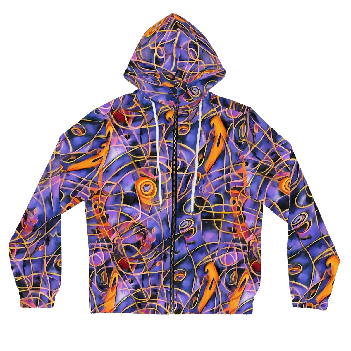 Bailly's Twist on Women's Full-Zip Hoodie — Front