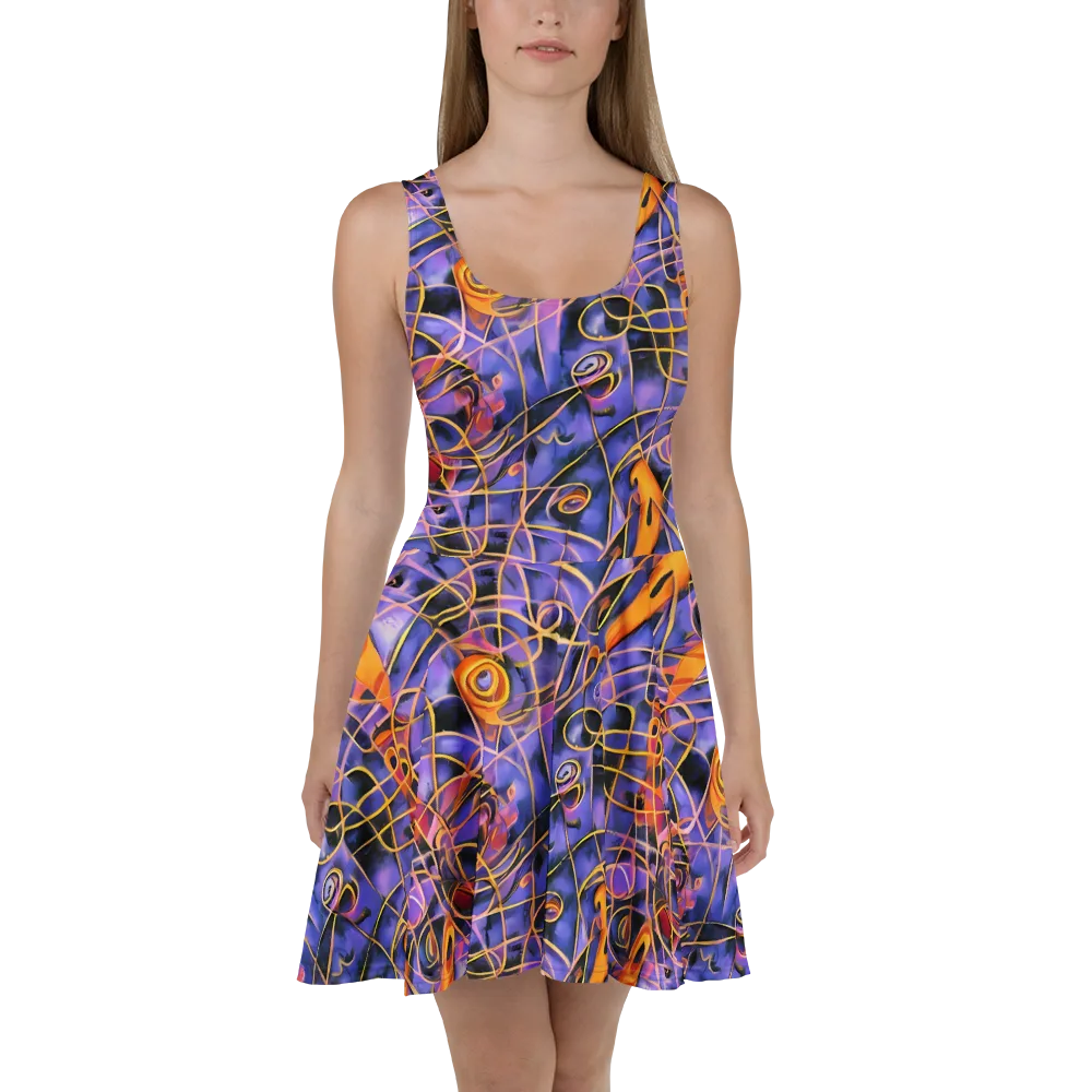 Bailly's Twist on Skater Dress — Front