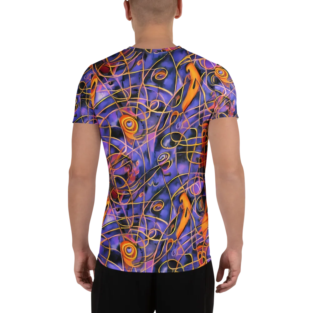 Bailly's Twist on Men's Athletic T-Shirt — Back