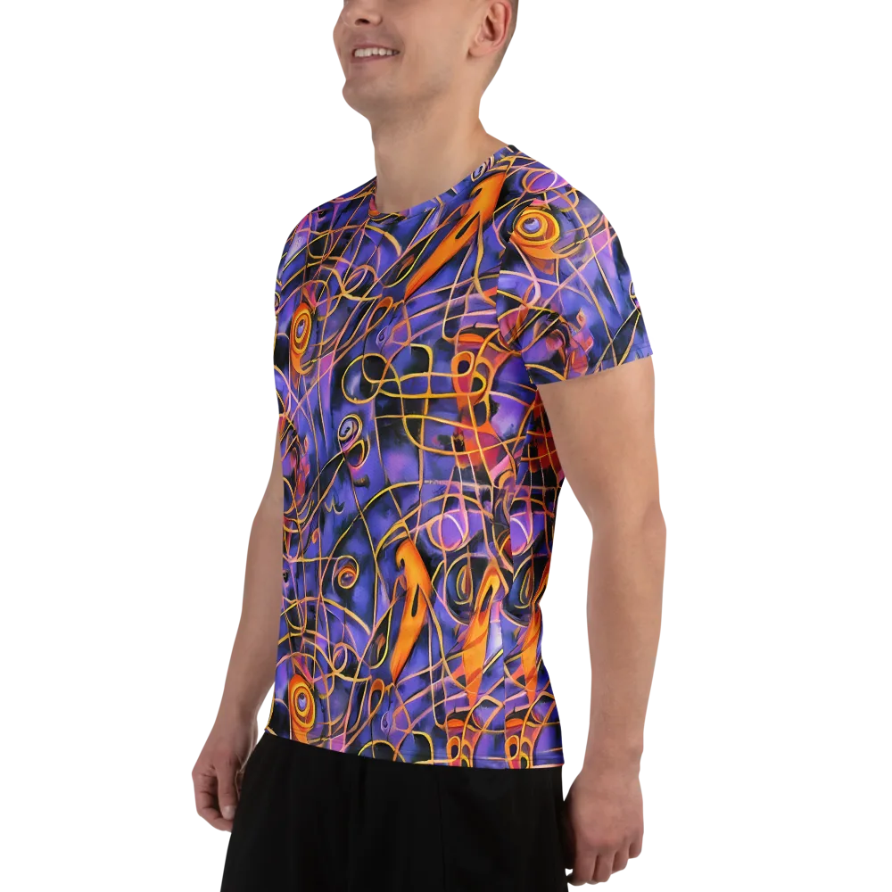 Bailly's Twist on Men's Athletic T-Shirt — Left