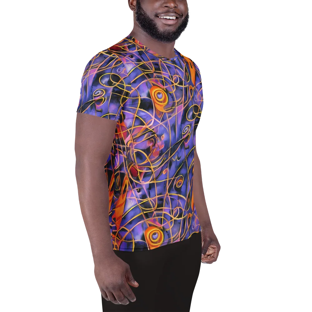Bailly's Twist on Men's Athletic T-Shirt — Right