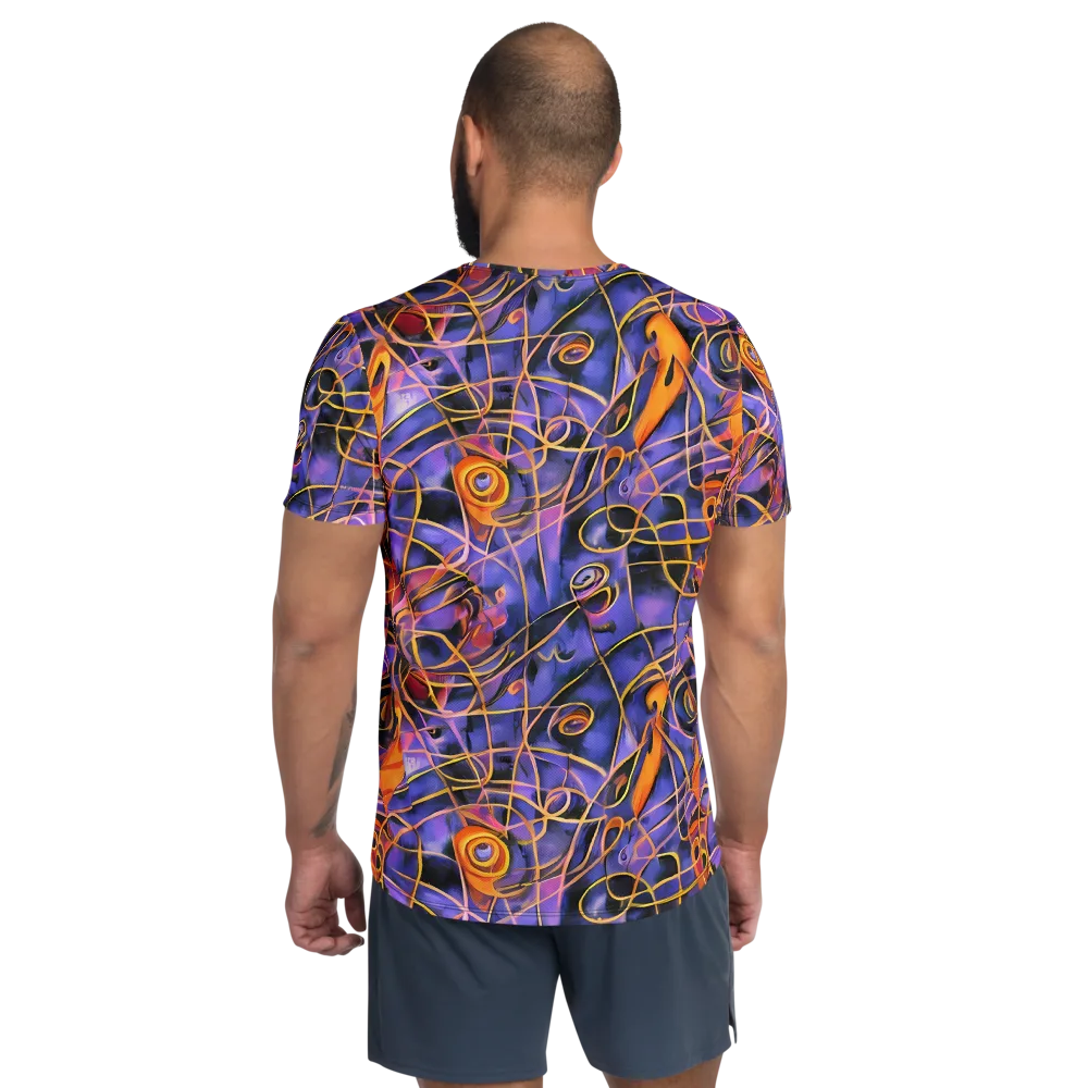 Bailly's Twist on Men's Athletic T-Shirt — Back