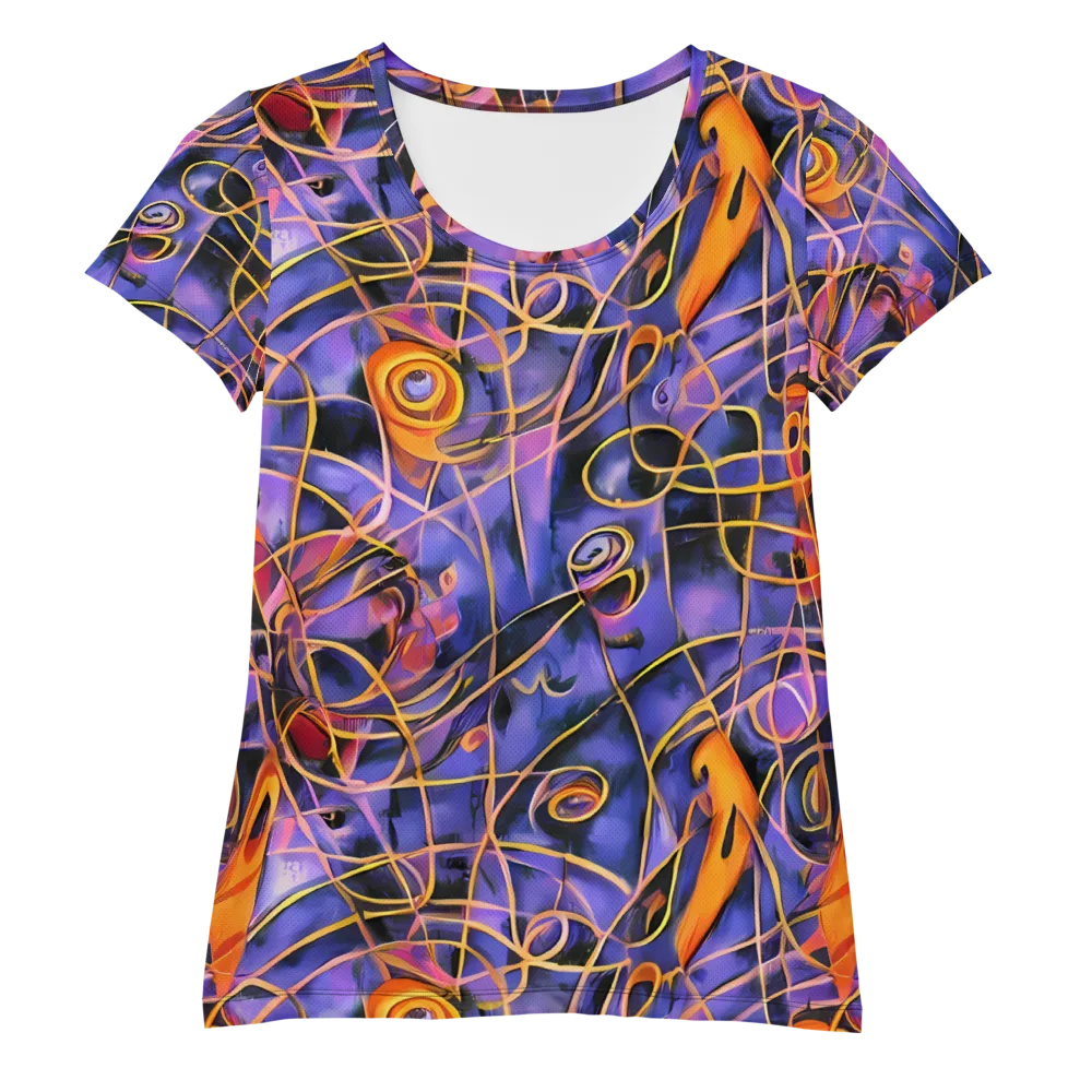 Bailly's Twist on Women's Athletic T-Shirt — Front