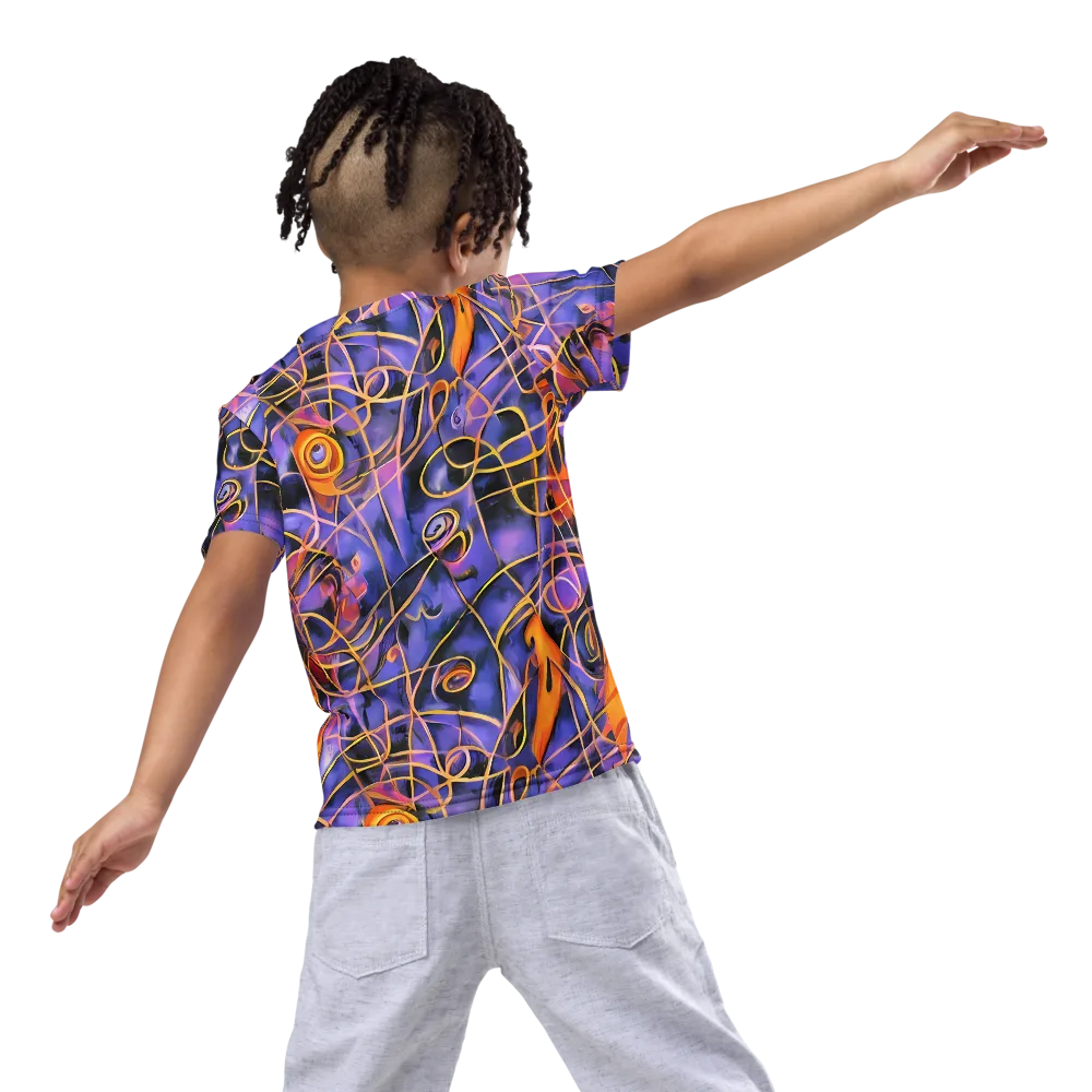 Bailly's Twist on Kids Crew Neck T-Shirt — Back