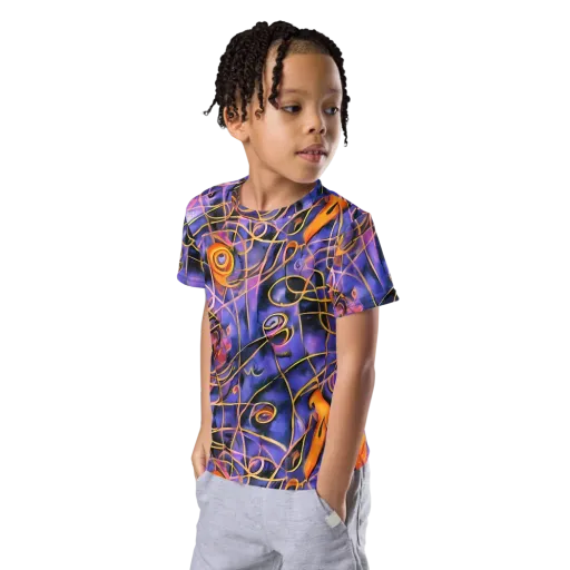 Bailly's Twist on a Kids Crew Neck T-Shirt