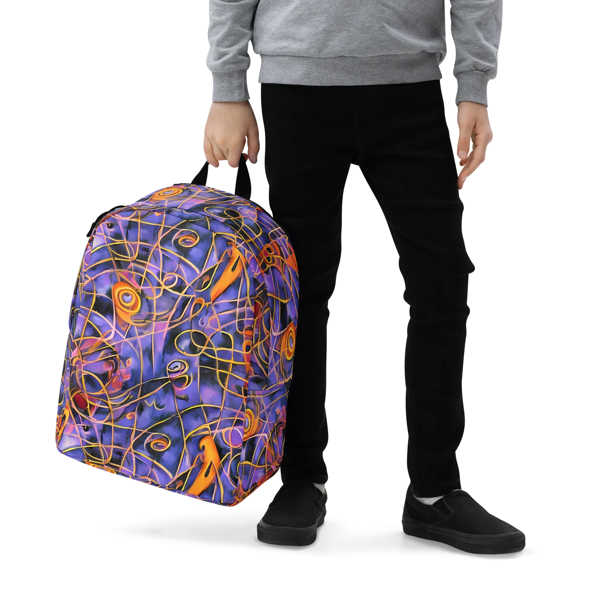 Bailly's Twist on Minimalist Backpack — Zoomed-in