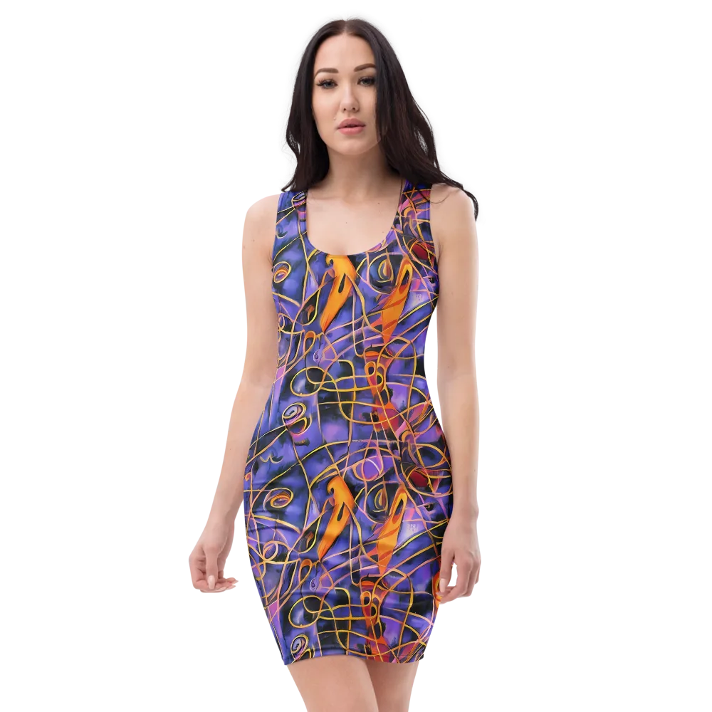 Bailly's Twist on Bodycon Dress — Front