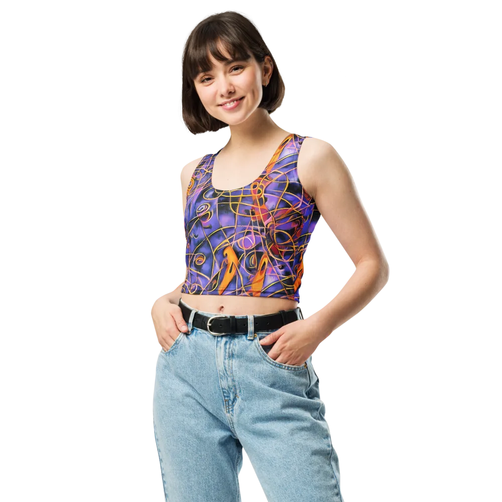 Bailly's Twist on Crop Top — Front