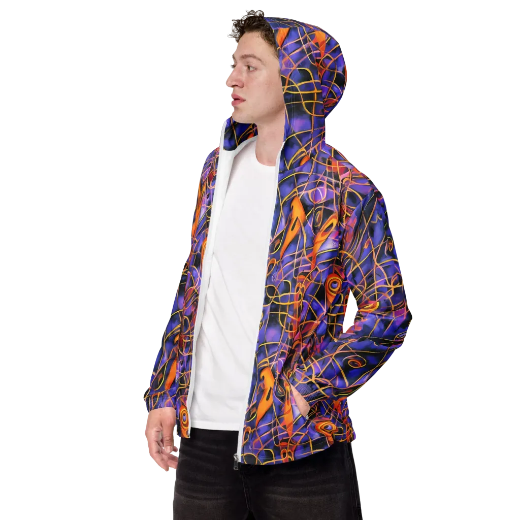 Bailly's Twist on Men's Windbreaker — Left Front