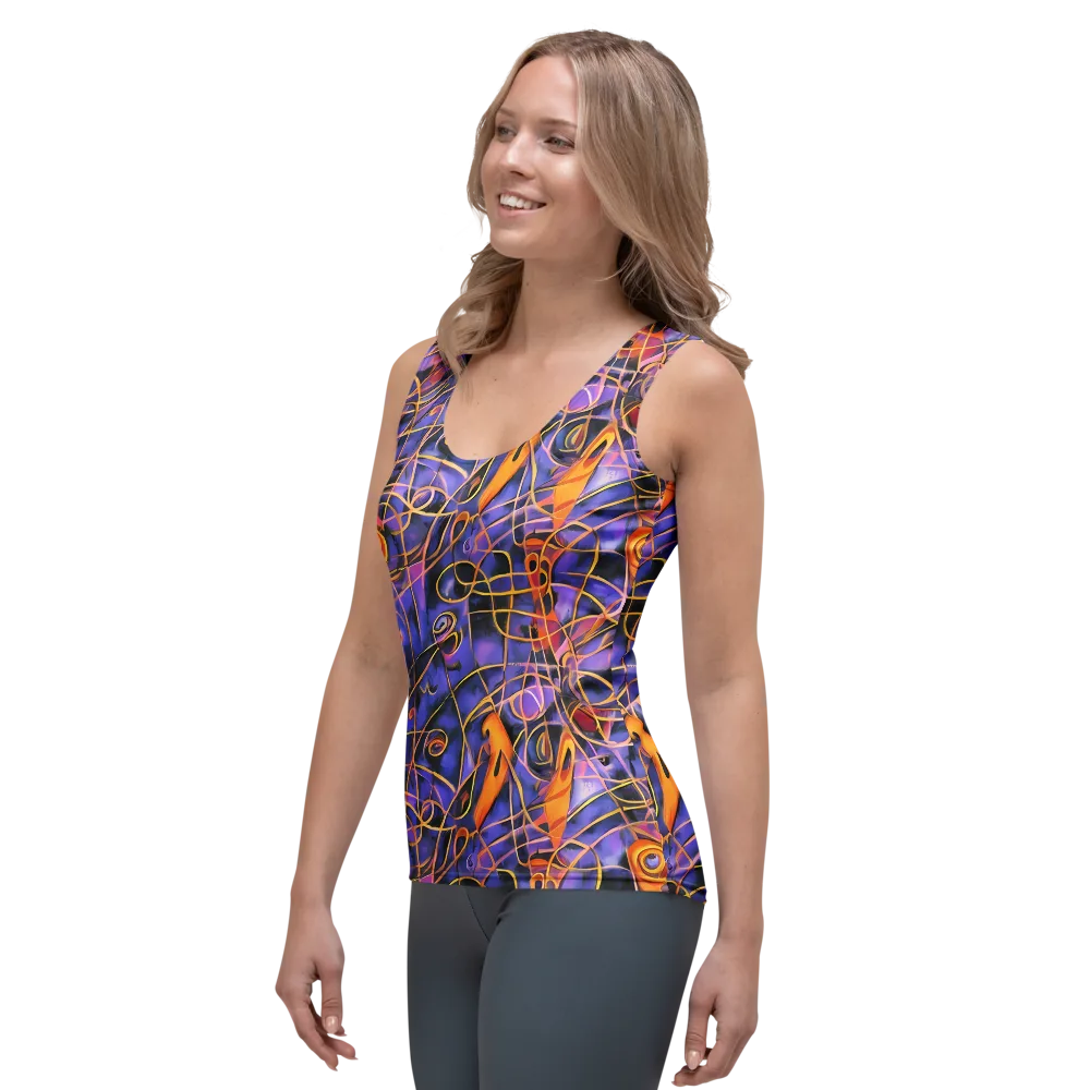 Bailly's Twist on Women's Tank Top — Left Front