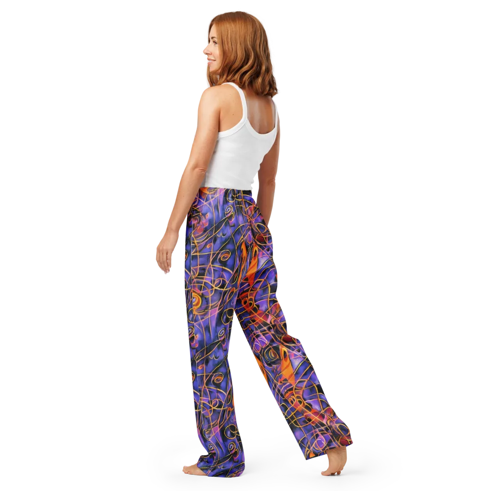 Bailly's Twist on Women's Pajama Pants — Back