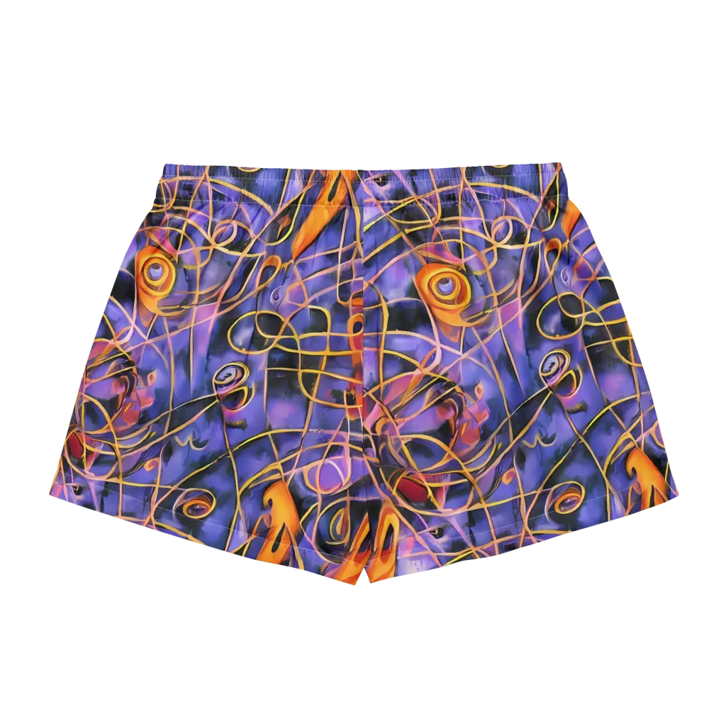 Bailly's Twist on Women's Pajama Shorts — Back