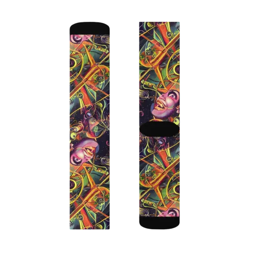 Psychedelic Deep Space on a Socks