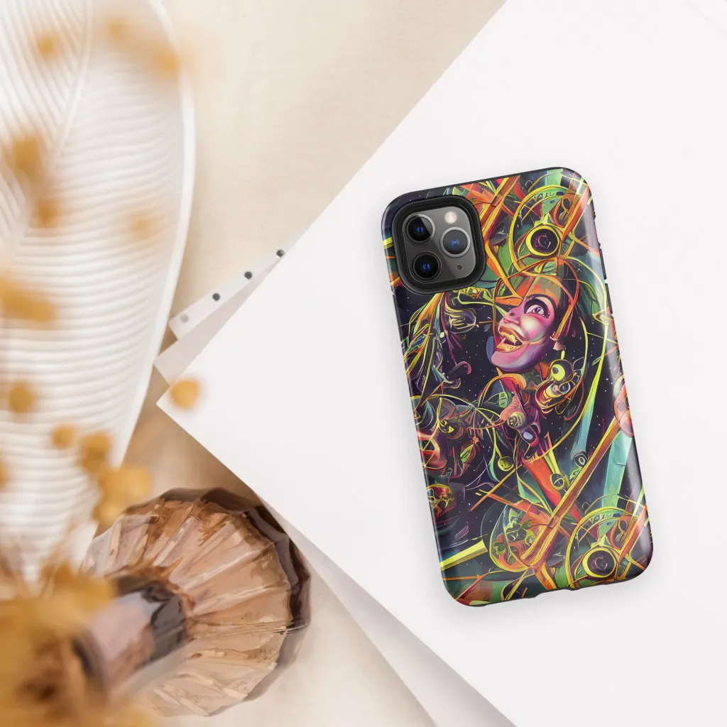 Psychedelic Deep Space on Tough Case for iPhone® — Front