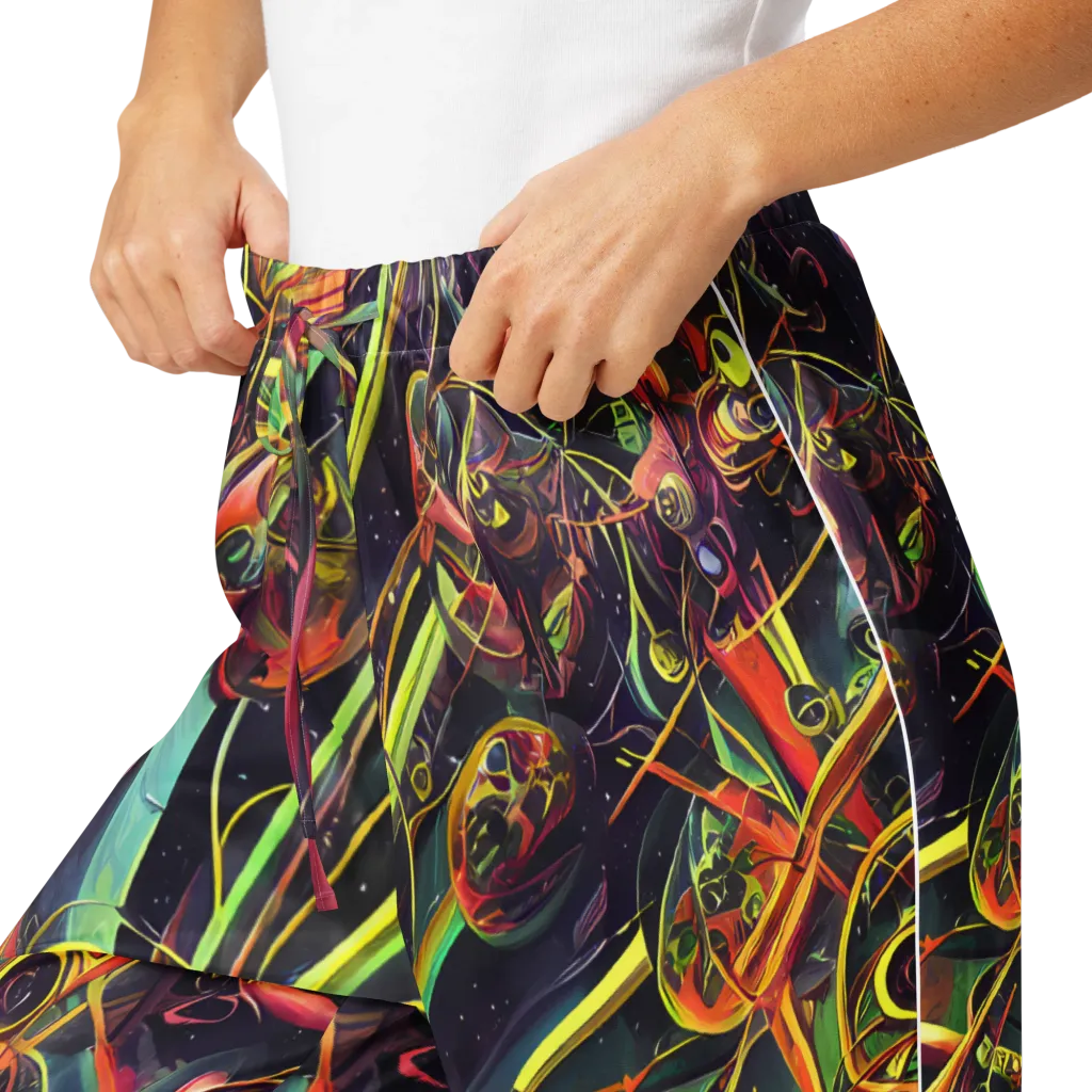 Psychedelic Deep Space on Women's Pajama Pants — Product details