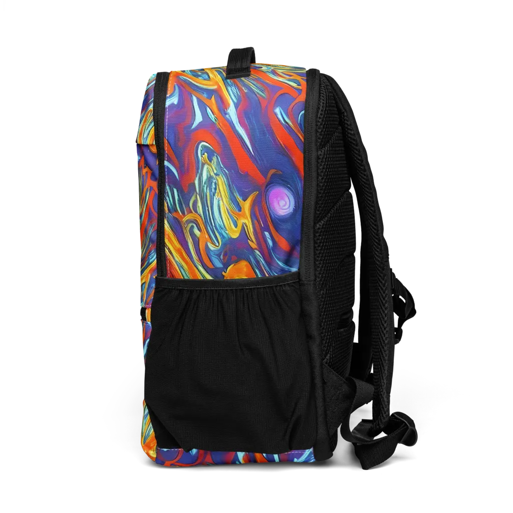 Galactic Ember on Utility Backpack — Left