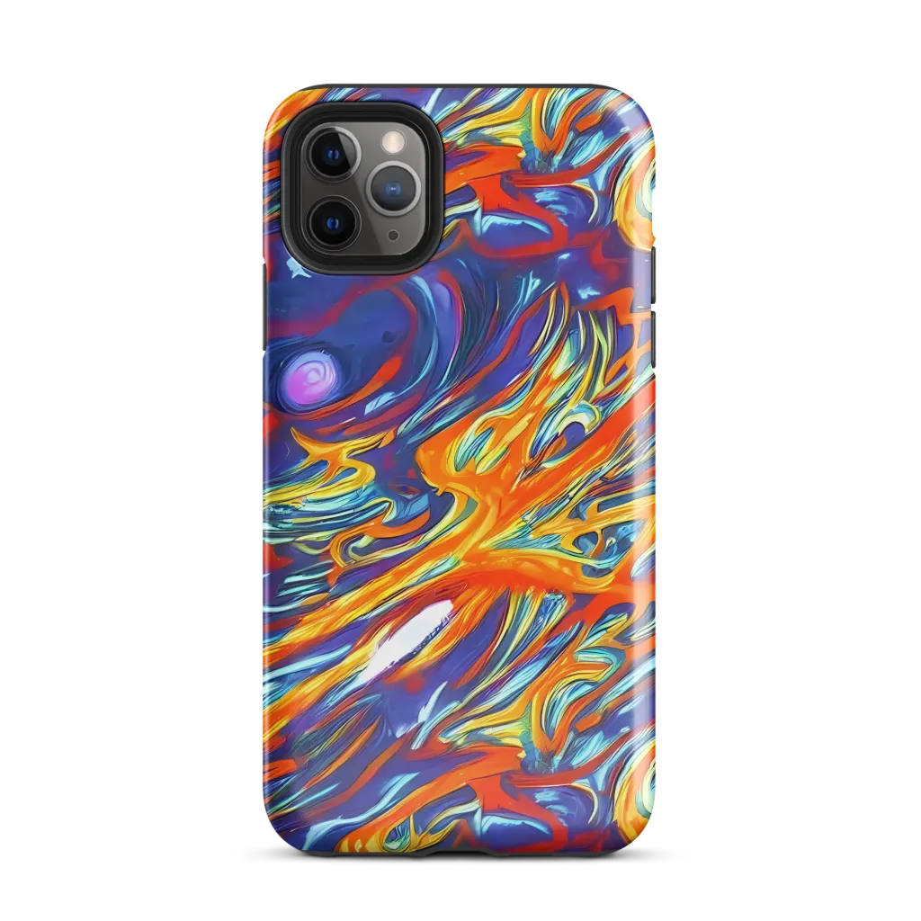 Galactic Ember on Tough Case for iPhone® — Front