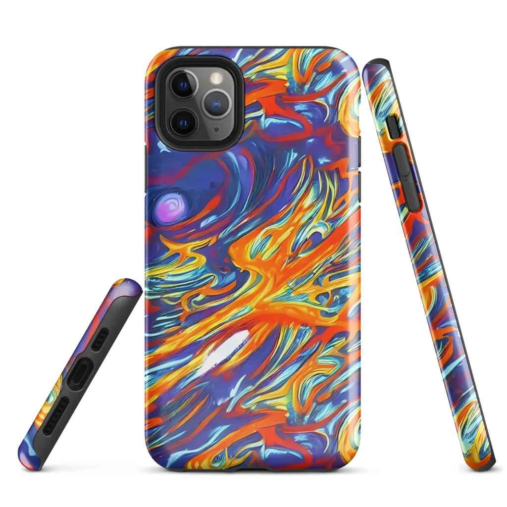 Galactic Ember on Tough Case for iPhone® — Front