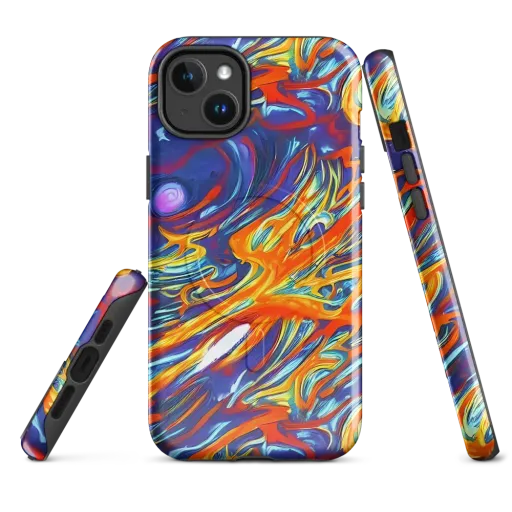 Galactic Ember on a MagSafe Tough Case for iPhone®