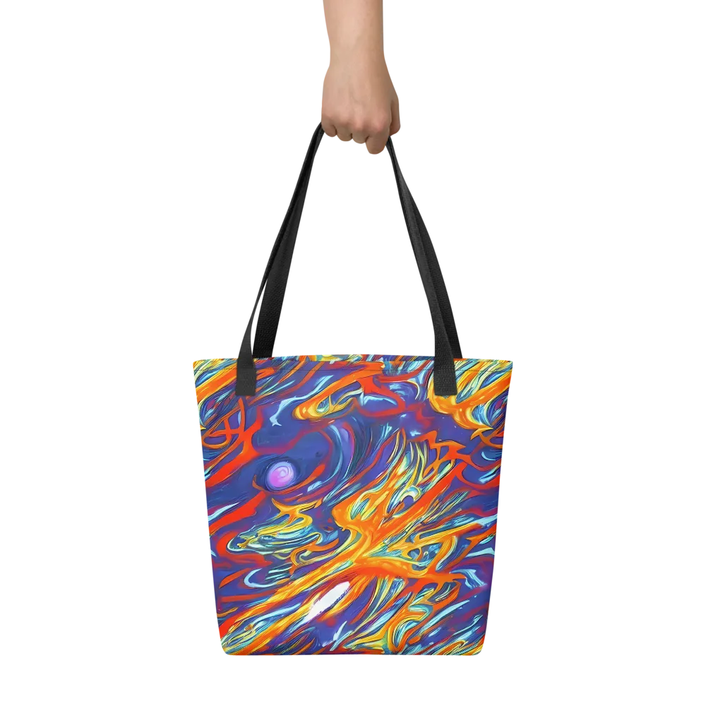 Galactic Ember on Tote Bag — Front