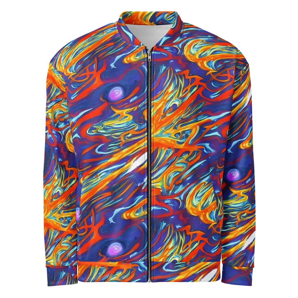 Galactic Ember on Bomber Jacket — Front