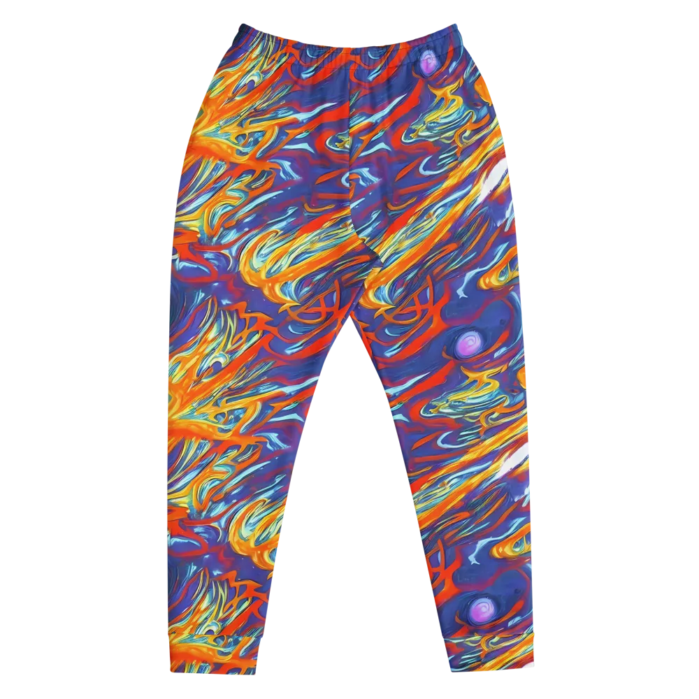 Galactic Ember on Men's Joggers — Front