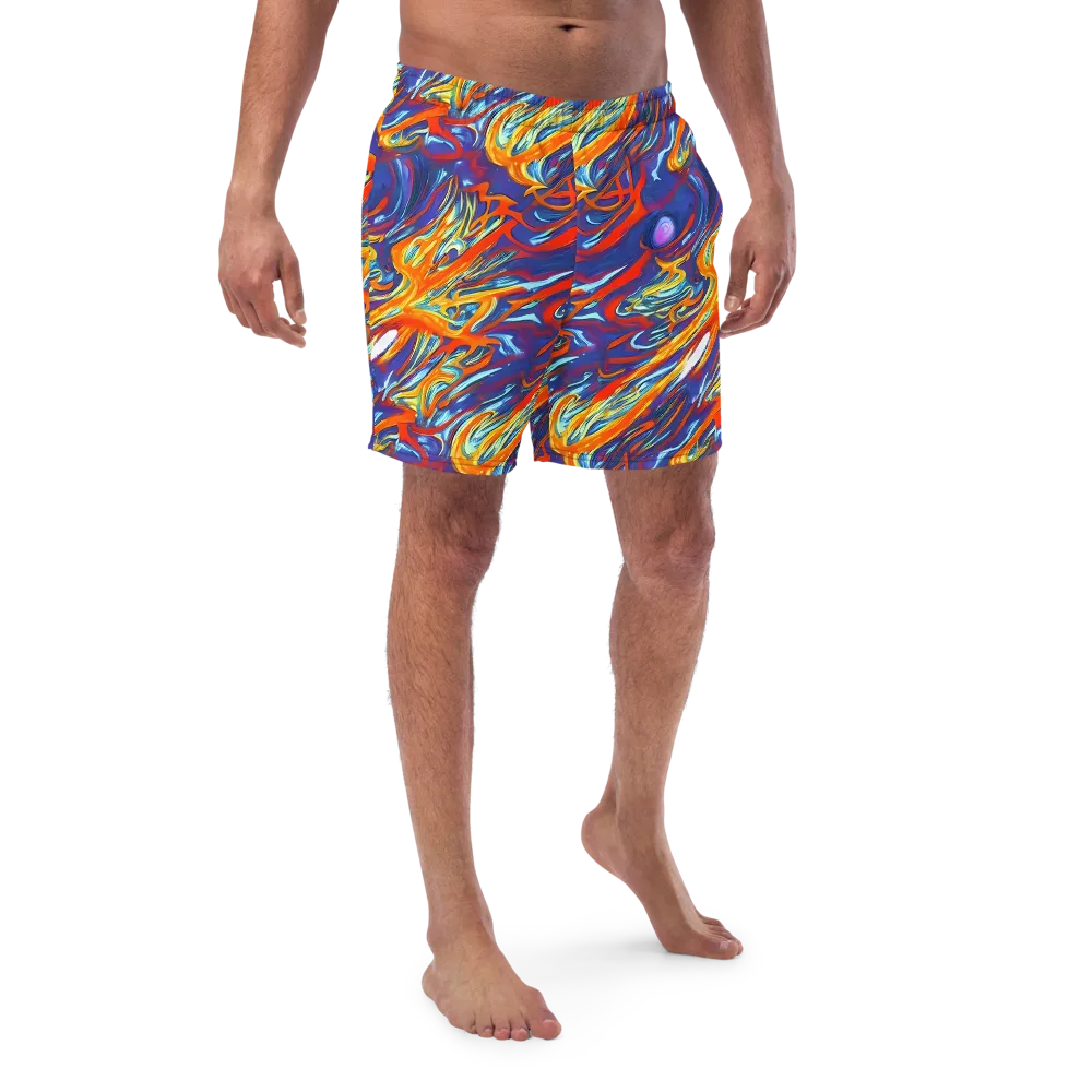 Galactic Ember on Swim Trunks — Front