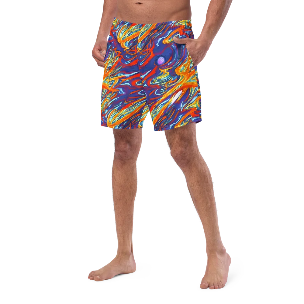 Galactic Ember on Swim Trunks — Left Front
