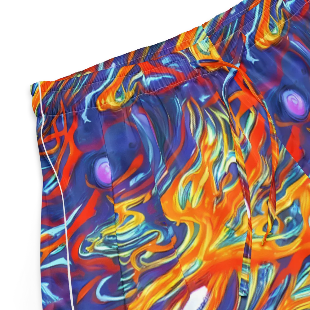 Galactic Ember on Women's Pajama Shorts — Product details