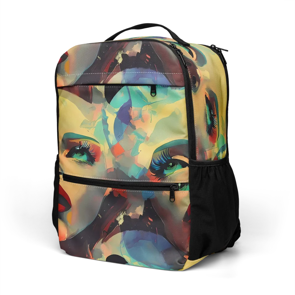 Astral Reflections on Utility Backpack — Left Front