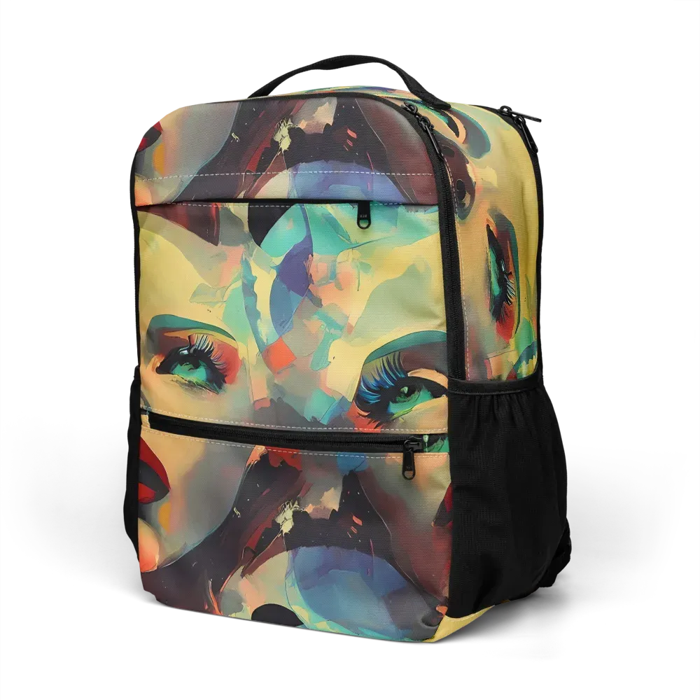 Astral Reflections on Utility Backpack — Left Front