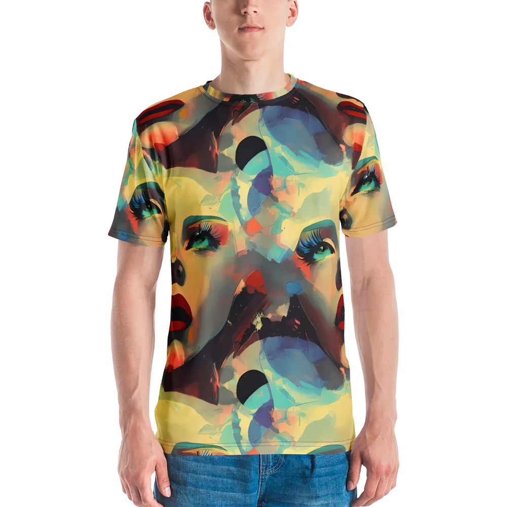 Astral Reflections on Men's Crew Neck T-Shirt — Front