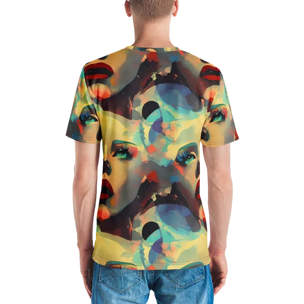 Astral Reflections on Men's Crew Neck T-Shirt — Back