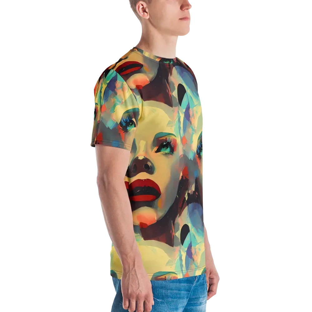 Astral Reflections on Men's Crew Neck T-Shirt — Right