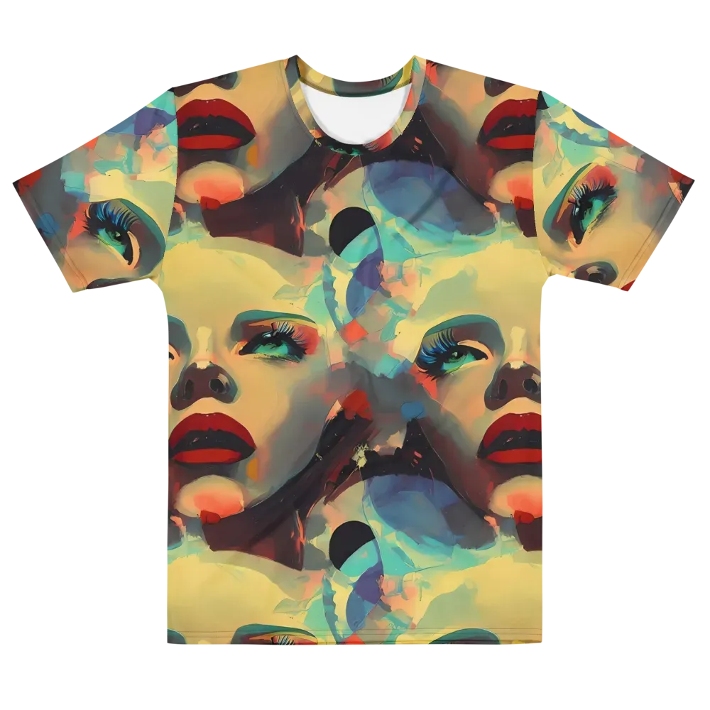 Astral Reflections on Men's Crew Neck T-Shirt — Front