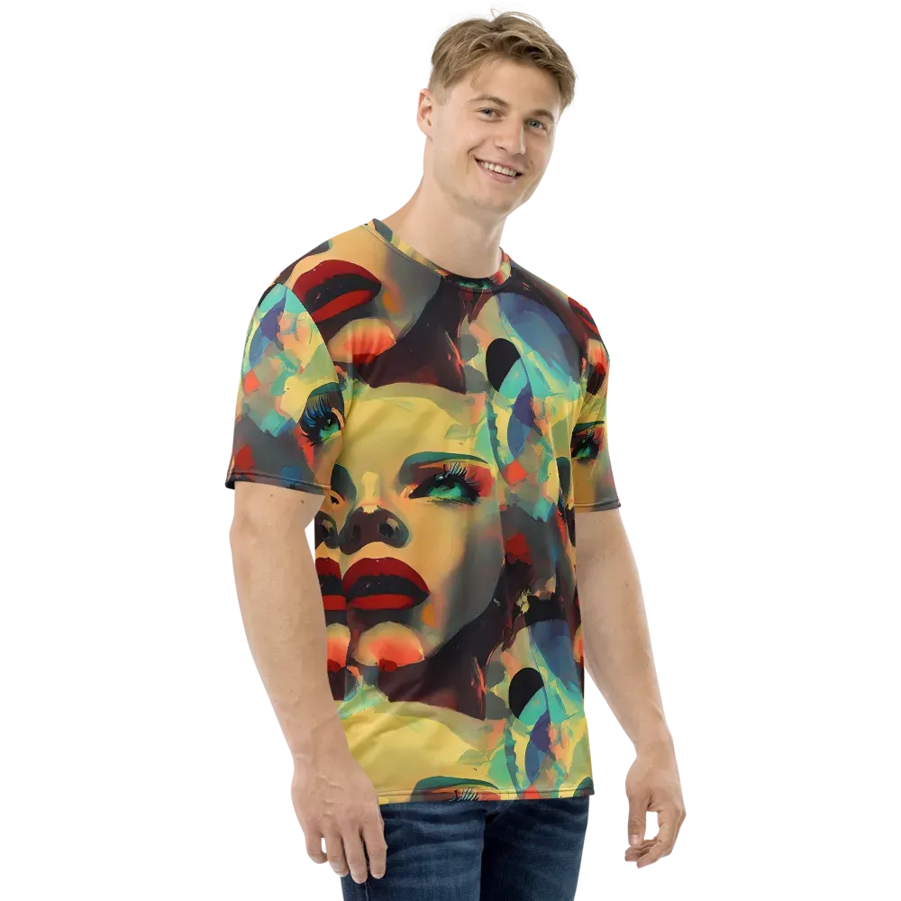 Astral Reflections on Men's Crew Neck T-Shirt — Right