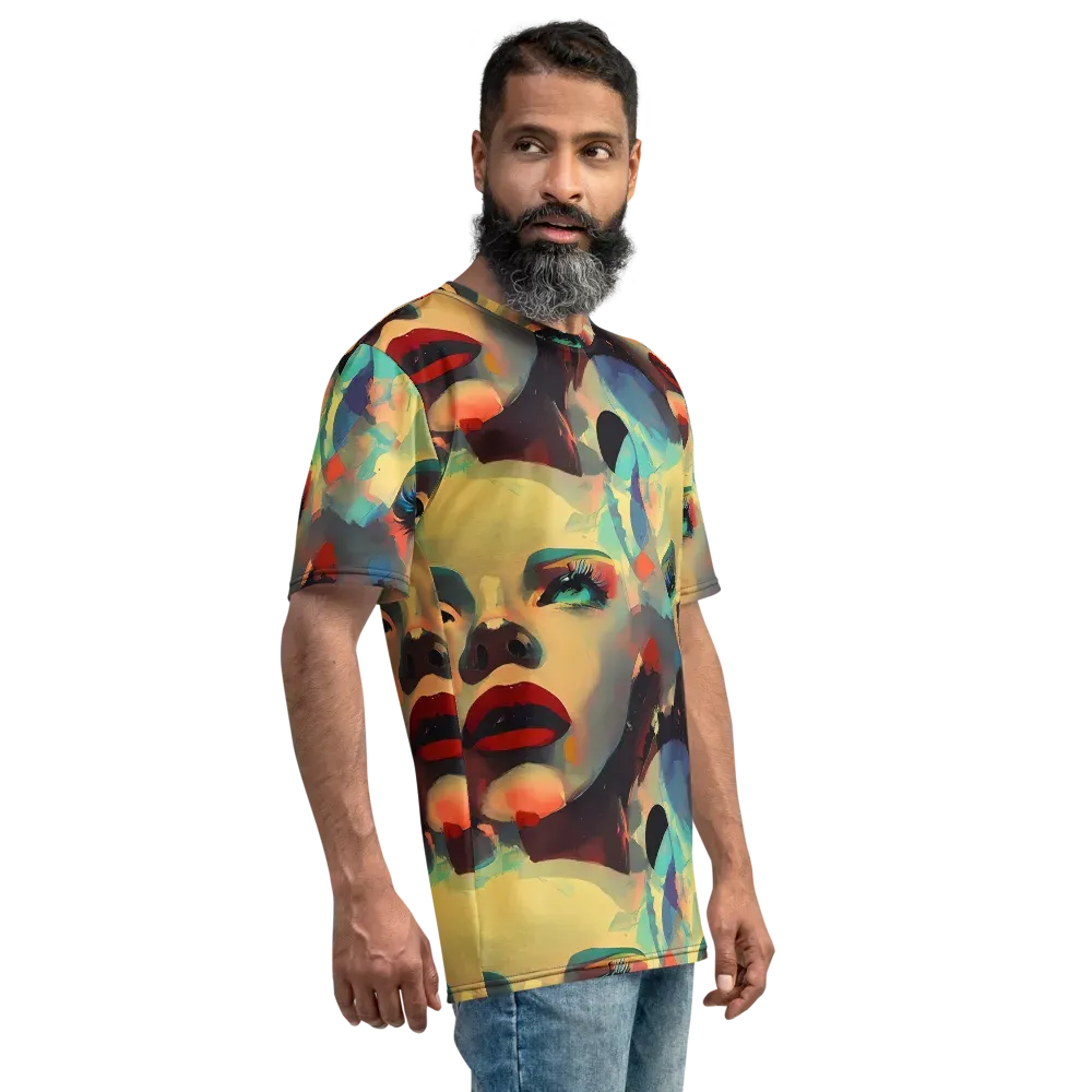 Astral Reflections on Men's Crew Neck T-Shirt — Right